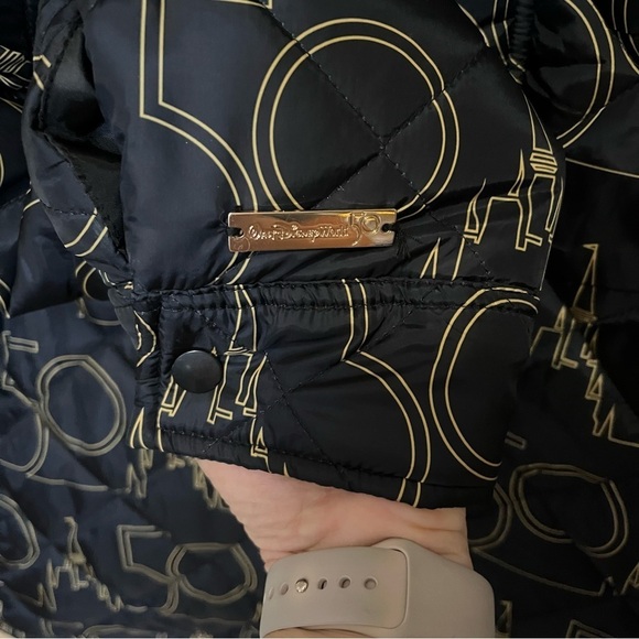 WALT DISNEY World Parks 50TH Anniversary LUXE LOGO Jacket Coat Castle Men’s XXL - Picture 6 of 9